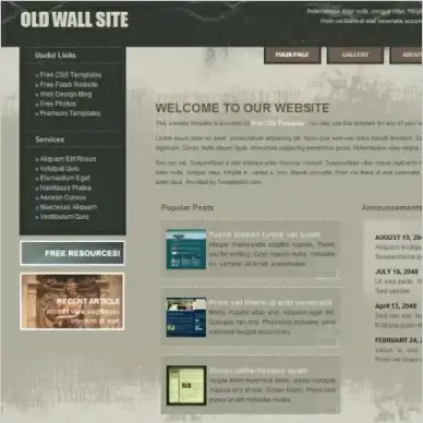 old wall