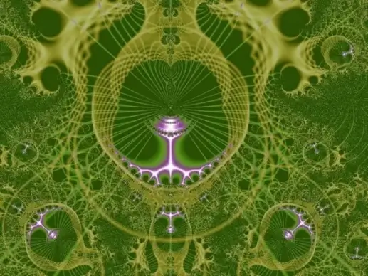 olive green fractal