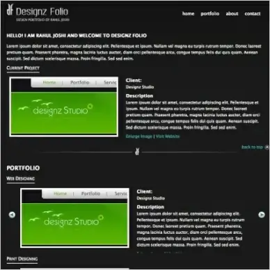 OnePage Template