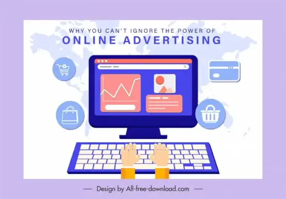 online advertising banner computer ecommerce user interface sketch