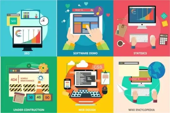 online marketing processes isolated with applications