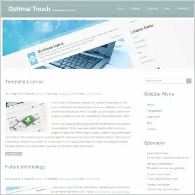 Optimal Touch Template
