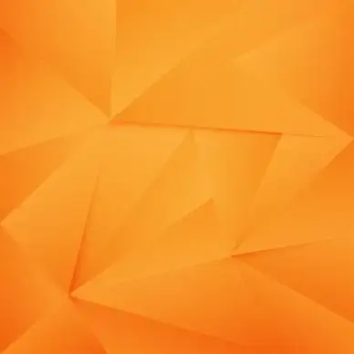 orange 3d geometric abstract background