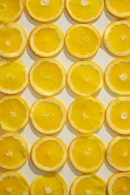 orange fruit slices picture elegant bright modern realistic 