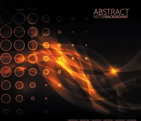 orange glare background vector 4