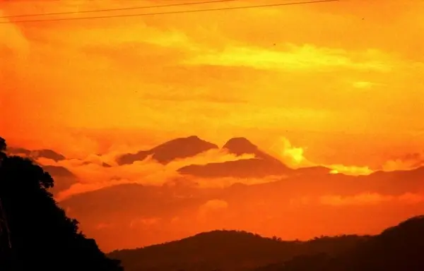 orange sunset