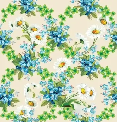 orchids flowers background vector