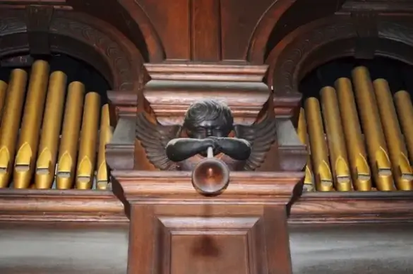 organ old angel
