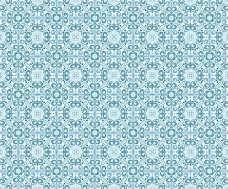 Oriental Floral Pattern