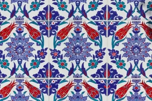 oriental tile pattern