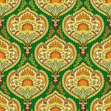 ornate paisley pattern seamless vector