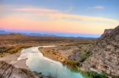 out of santa elena at big bend national park texas