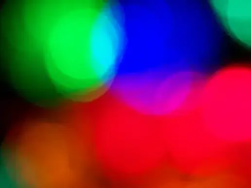 outoffocus christmas lights