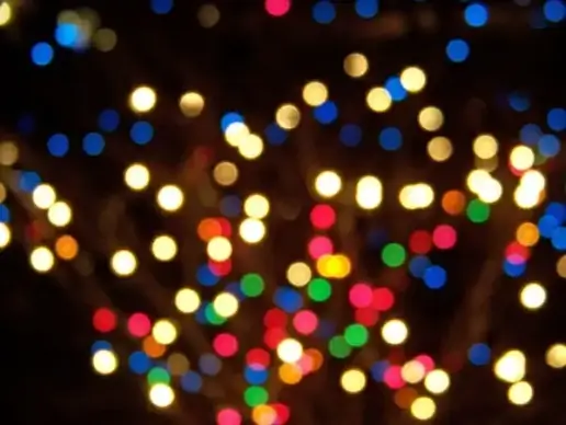 outoffocus christmas lights