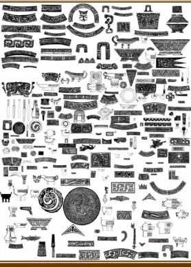 over a hundred original social patterns vector shall