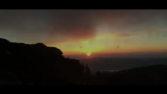 overview of beautiful mountain landscape