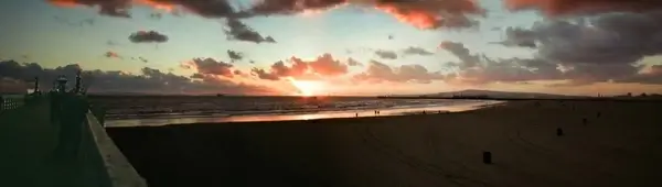 pacific ocean sunset