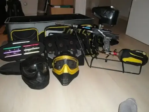 paintball equipment