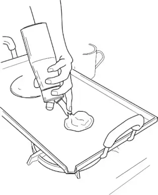 Pancake Dispenser clip art