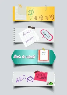 paper sticker note