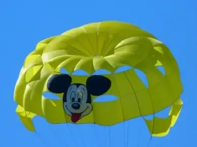 parasailing controllable parachuting parachute