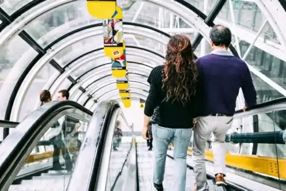 paris escalator