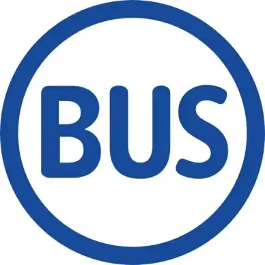 Paris Logo Bus clip art