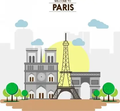 paris promotion banner reputable destinations collection