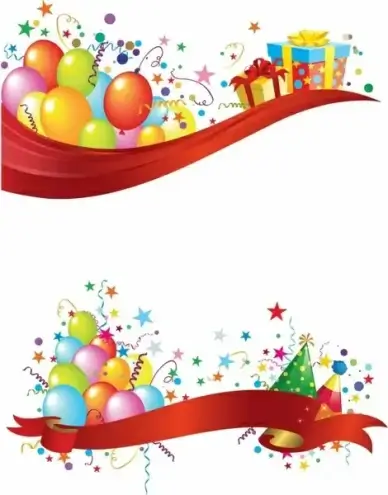 Party header and footer