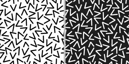 Pattern of Random Vs