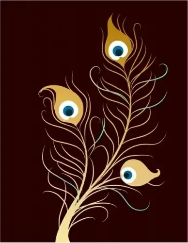 peacock feather
