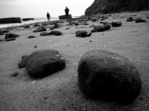 pebbles and people