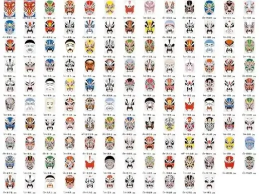 peking opera vector 127 models