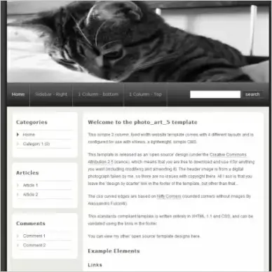 Photo Art 5 Template