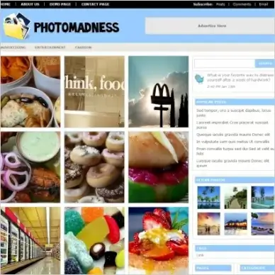 Photo Madness Template