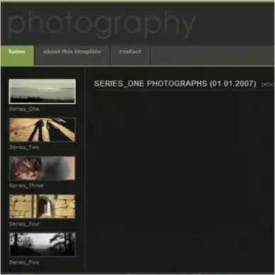 Photography Template