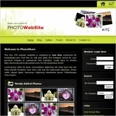 PhotoShare Template