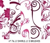 PHOTOSHOP BRUSHES : swirls