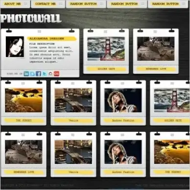 PhotoWall Template