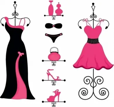 Pink and Black Fashion