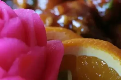 pink and orange
