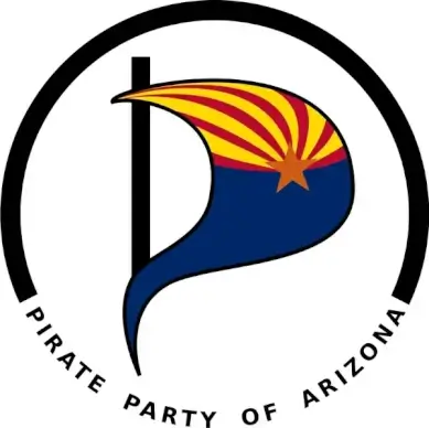 Pirate Party of Arizona logo