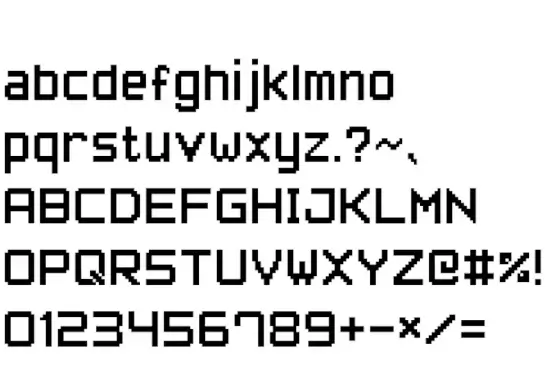 Pixel Font7