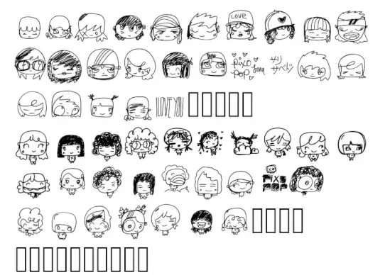 Pixopop Kawaii Girls