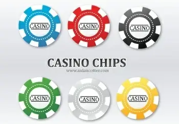 Poker Chip Vectors