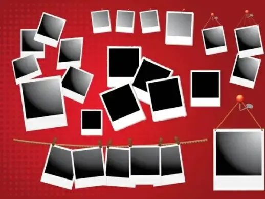 Polaroid Frame Vectors