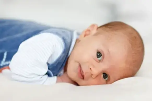 portrait of a baby boy