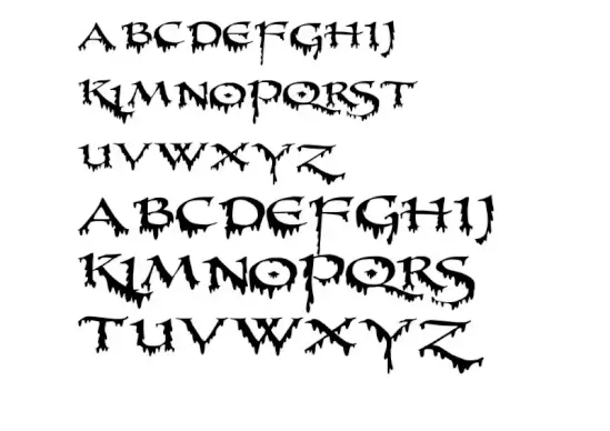 PR Uncial Creepy