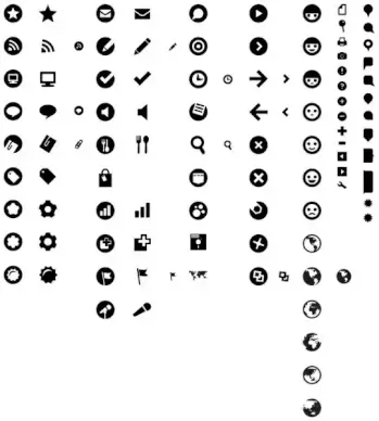 practical web design icon vector