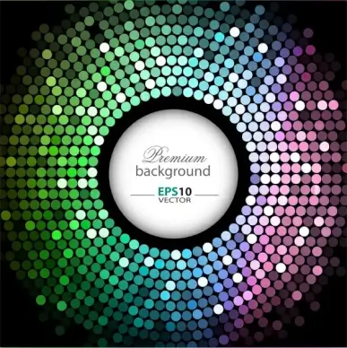 premium dotted spiral abstract background
